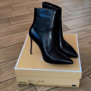 Michael Kors Rue Leather Boots